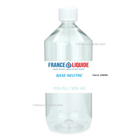 Bases 1litre 70% PG / 30% VG