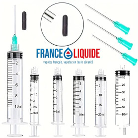 pack 6 x seringue pour e-liquide