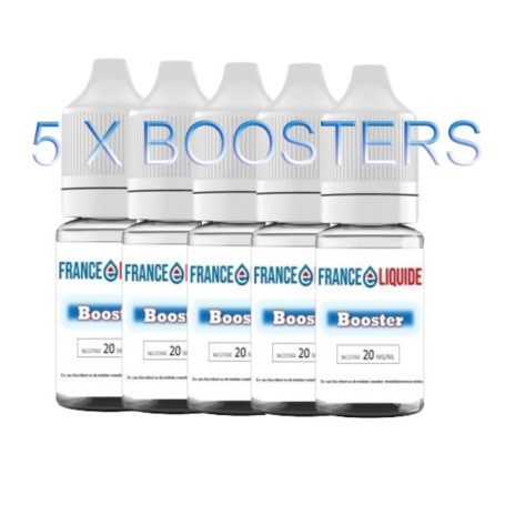 Booster de nicotine 70/30 pack de 5