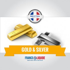 E-liquide Gold & Silver 10ml e-liquide tabac gold et sivel