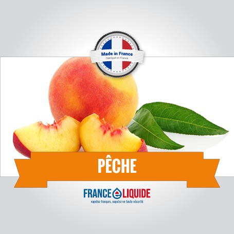 E-liquide saveur pêche