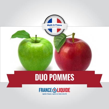 E-liquide duo de pommes