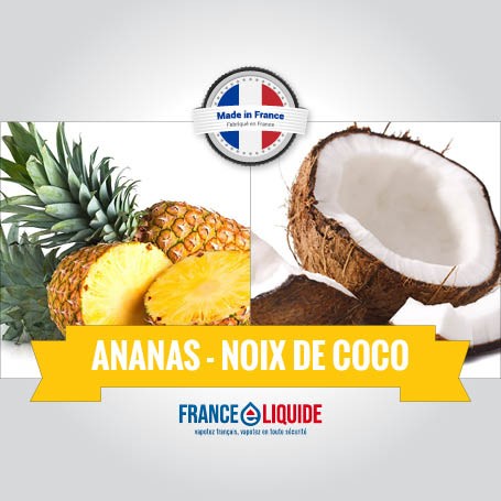 e-liquide ananas-noix de coco