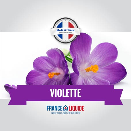 e-liquide à vapoter arôme goût violette