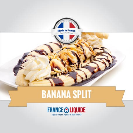 e-liquide goût Banana split