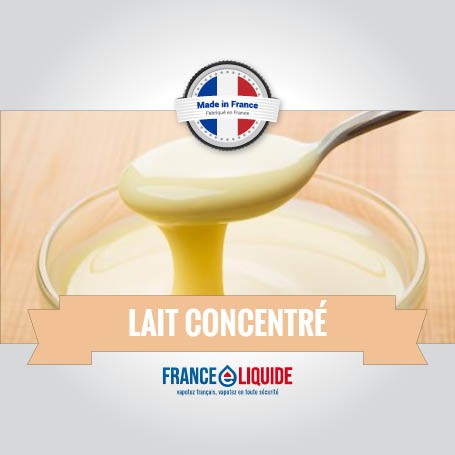 e-liquide goût lait concentré