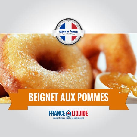 e-liquide goût beignet aux pommes