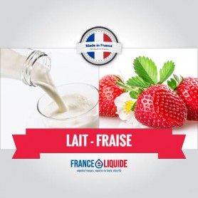 e-liquide saveur lait fraise