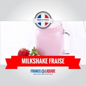 e-liquide saveur Milkshake fraise