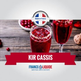 E-liquide Français saveur vin pétillant spiritueux de fêtes cassis