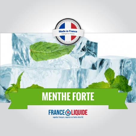 E-liquide menthe forte