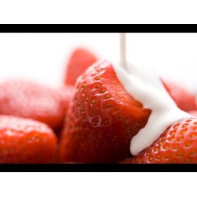 e-liquide fraise crémeuse