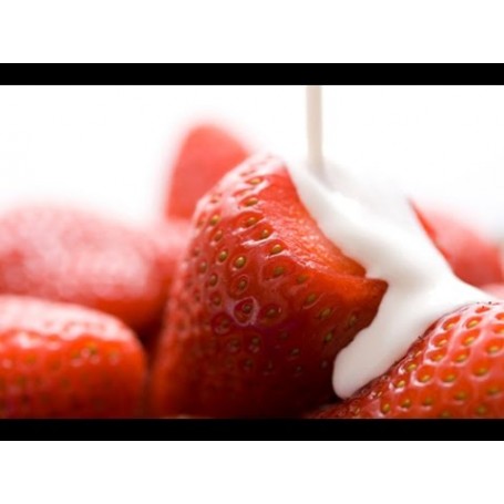 e-liquide fraise crémeuse