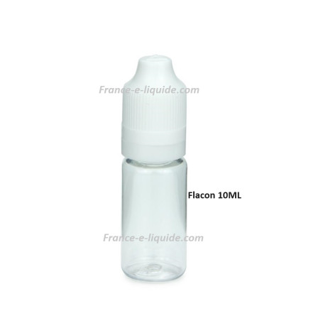 Flacon e-liquide en PET 10 ml